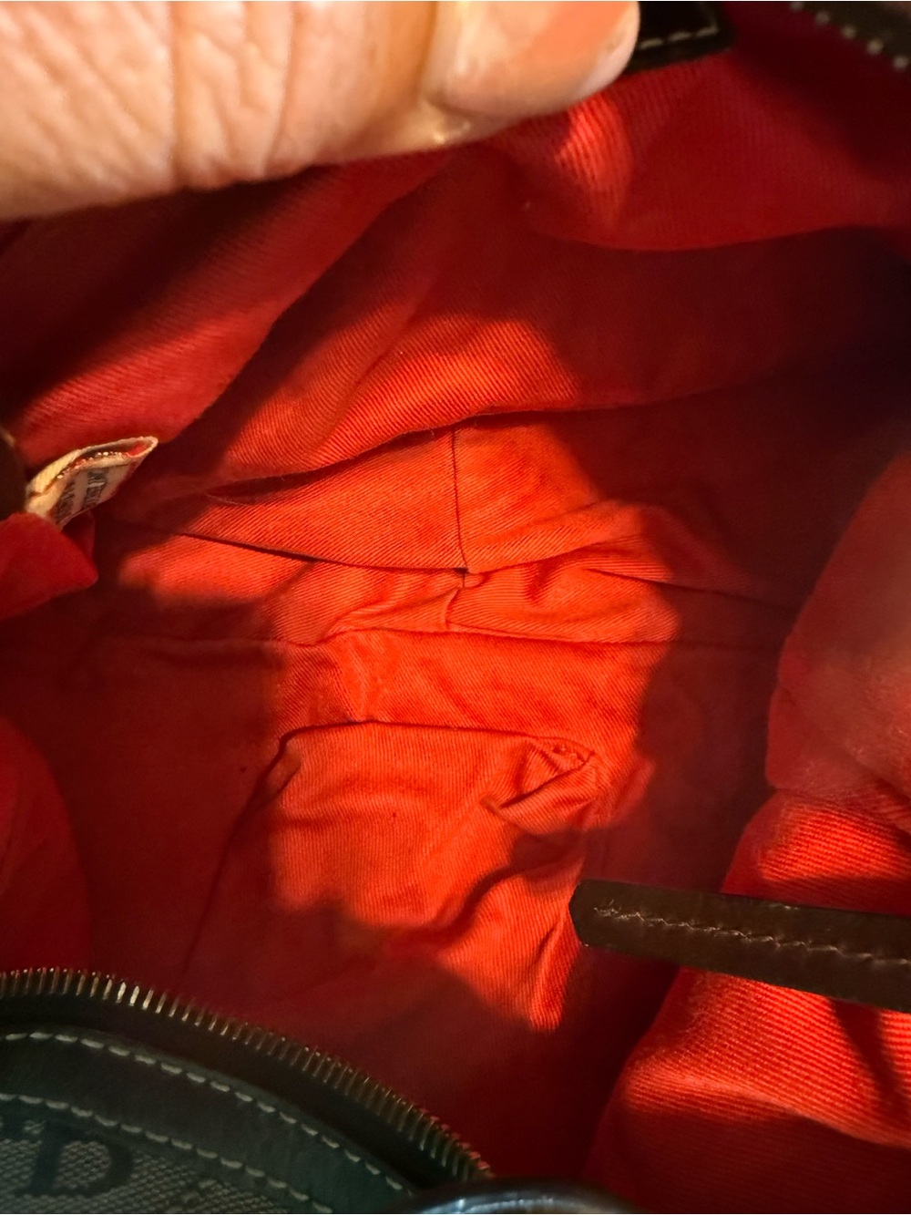 Dooney & Bourke Tan Brown Monogram Shoulder Bag - Picture 7 of 16